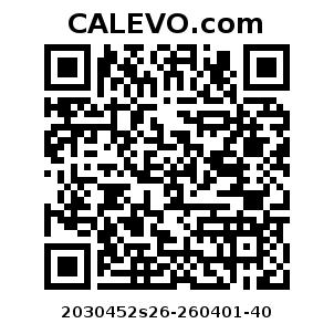 Calevo.com Preisschild 2030452s26-260401-40