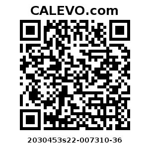 Calevo.com Preisschild 2030453s22-007310-36