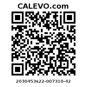 Calevo.com Preisschild 2030453s22-007310-42