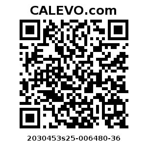 Calevo.com Preisschild 2030453s25-006480-36