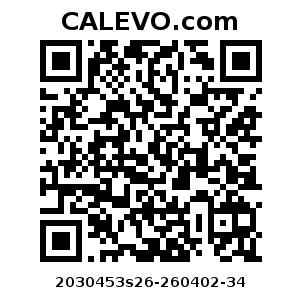 Calevo.com Preisschild 2030453s26-260402-34