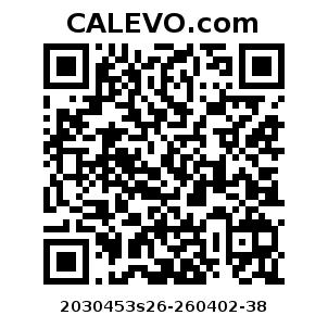 Calevo.com Preisschild 2030453s26-260402-38