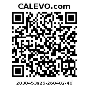 Calevo.com Preisschild 2030453s26-260402-40