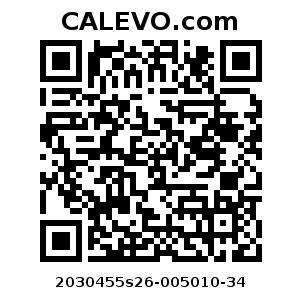 Calevo.com Preisschild 2030455s26-005010-34