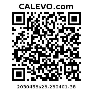 Calevo.com Preisschild 2030456s26-260401-38