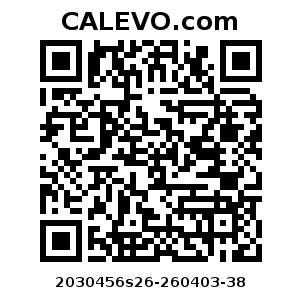 Calevo.com Preisschild 2030456s26-260403-38