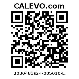 Calevo.com pricetag 2030481s24-005010-L