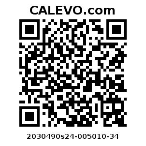 Calevo.com Preisschild 2030490s24-005010-34