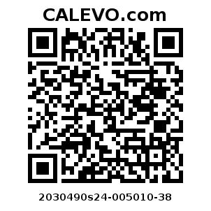 Calevo.com Preisschild 2030490s24-005010-38