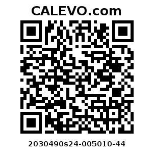 Calevo.com Preisschild 2030490s24-005010-44