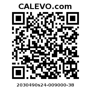 Calevo.com Preisschild 2030490s24-009000-38