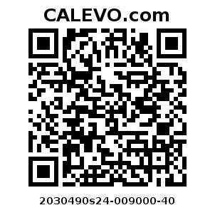Calevo.com Preisschild 2030490s24-009000-40