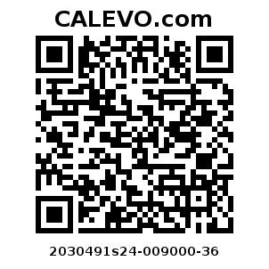 Calevo.com Preisschild 2030491s24-009000-36
