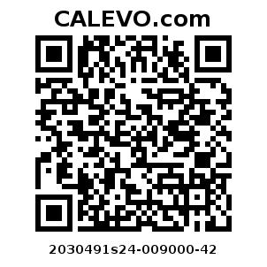 Calevo.com pricetag 2030491s24-009000-42