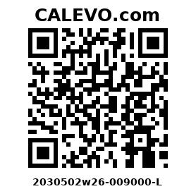 Calevo.com Preisschild 2030502w26-009000-L