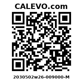 Calevo.com Preisschild 2030502w26-009000-M