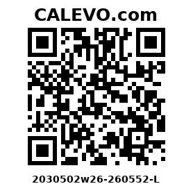 Calevo.com Preisschild 2030502w26-260552-L