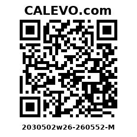 Calevo.com Preisschild 2030502w26-260552-M
