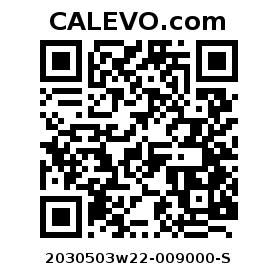 Calevo.com Preisschild 2030503w22-009000-S