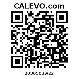 Calevo.com Preisschild 2030503w22