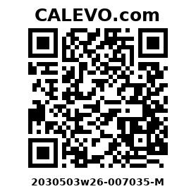 Calevo.com Preisschild 2030503w26-007035-M