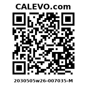 Calevo.com Preisschild 2030505w26-007035-M