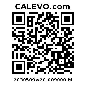 Calevo.com Preisschild 2030509w20-009000-M