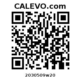 Calevo.com Preisschild 2030509w20
