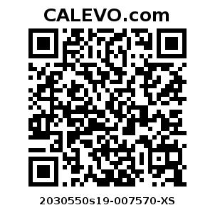 Calevo.com Preisschild 2030550s19-007570-XS
