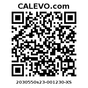 Calevo.com Preisschild 2030550s23-001230-XS