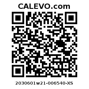 Calevo.com Preisschild 2030601w21-006540-XS