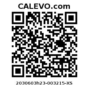 Calevo.com Preisschild 2030603h23-003215-XS