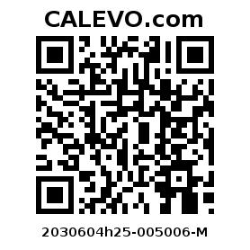 Calevo.com Preisschild 2030604h25-005006-M