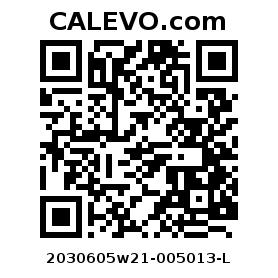 Calevo.com Preisschild 2030605w21-005013-L