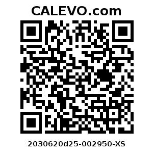 Calevo.com Preisschild 2030620d25-002950-XS