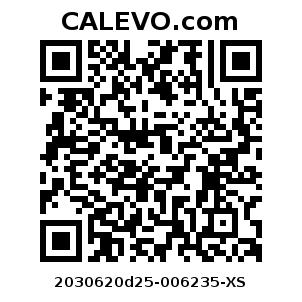 Calevo.com Preisschild 2030620d25-006235-XS