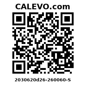 Calevo.com Preisschild 2030620d26-260060-S