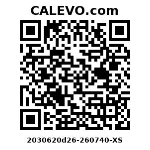 Calevo.com Preisschild 2030620d26-260740-XS