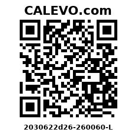 Calevo.com Preisschild 2030622d26-260060-L