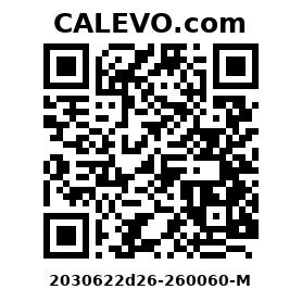 Calevo.com Preisschild 2030622d26-260060-M