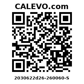 Calevo.com Preisschild 2030622d26-260060-S
