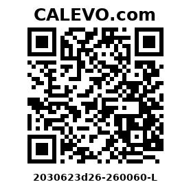 Calevo.com Preisschild 2030623d26-260060-L