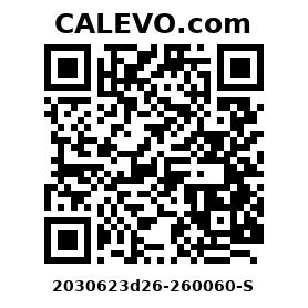 Calevo.com Preisschild 2030623d26-260060-S