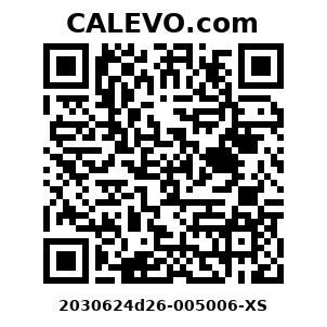 Calevo.com Preisschild 2030624d26-005006-XS