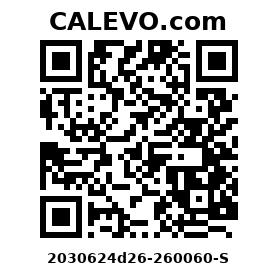Calevo.com Preisschild 2030624d26-260060-S