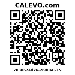 Calevo.com Preisschild 2030624d26-260060-XS