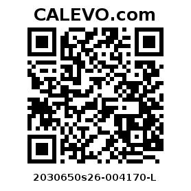 Calevo.com Preisschild 2030650s26-004170-L