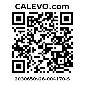 Calevo.com Preisschild 2030650s26-004170-S