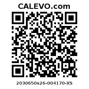 Calevo.com Preisschild 2030650s26-004170-XS