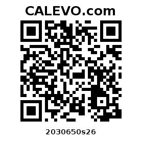 Calevo.com Preisschild 2030650s26